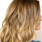 Bohemian waves hairstyle
